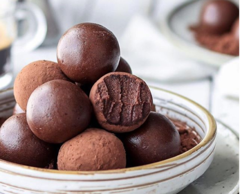 Chocolate Protein Bliss Balls
