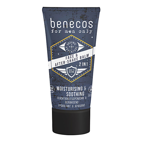 Benecos For Men Only Face & Aftershave Balm 2in1