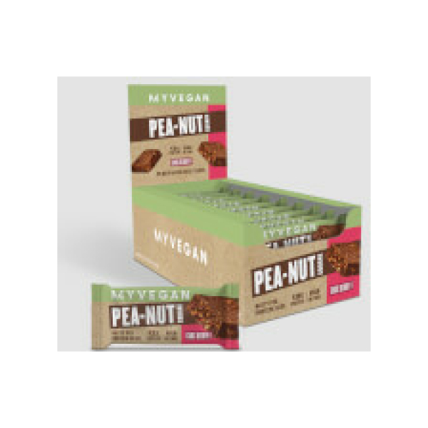 Pea-Nut Square - 12 x 50g - Choc Berry