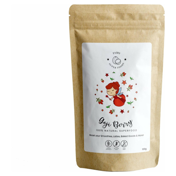 Biologische Goji Bes poeder | Organic Goji Berry powder | Fairy Superfoods | 100g