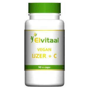Elvitaal Vegan ijzer + vitamine c