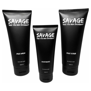Savage For Men - Skincare Set - Gezichtsverzorging Mannen