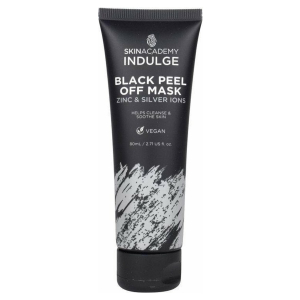 Skin Academy Indulge Black Peel off Mask with Zinc & Silver Ions