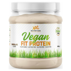 XXL Nutrition Vegan Fit Protein - Vegan Proteïne Poeder / Vegan Proteïne Shake - Chocolade 500 gram